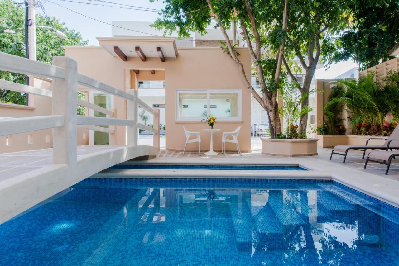 Casa Leo Aparthotel Playa del Carmen Bagian luar foto