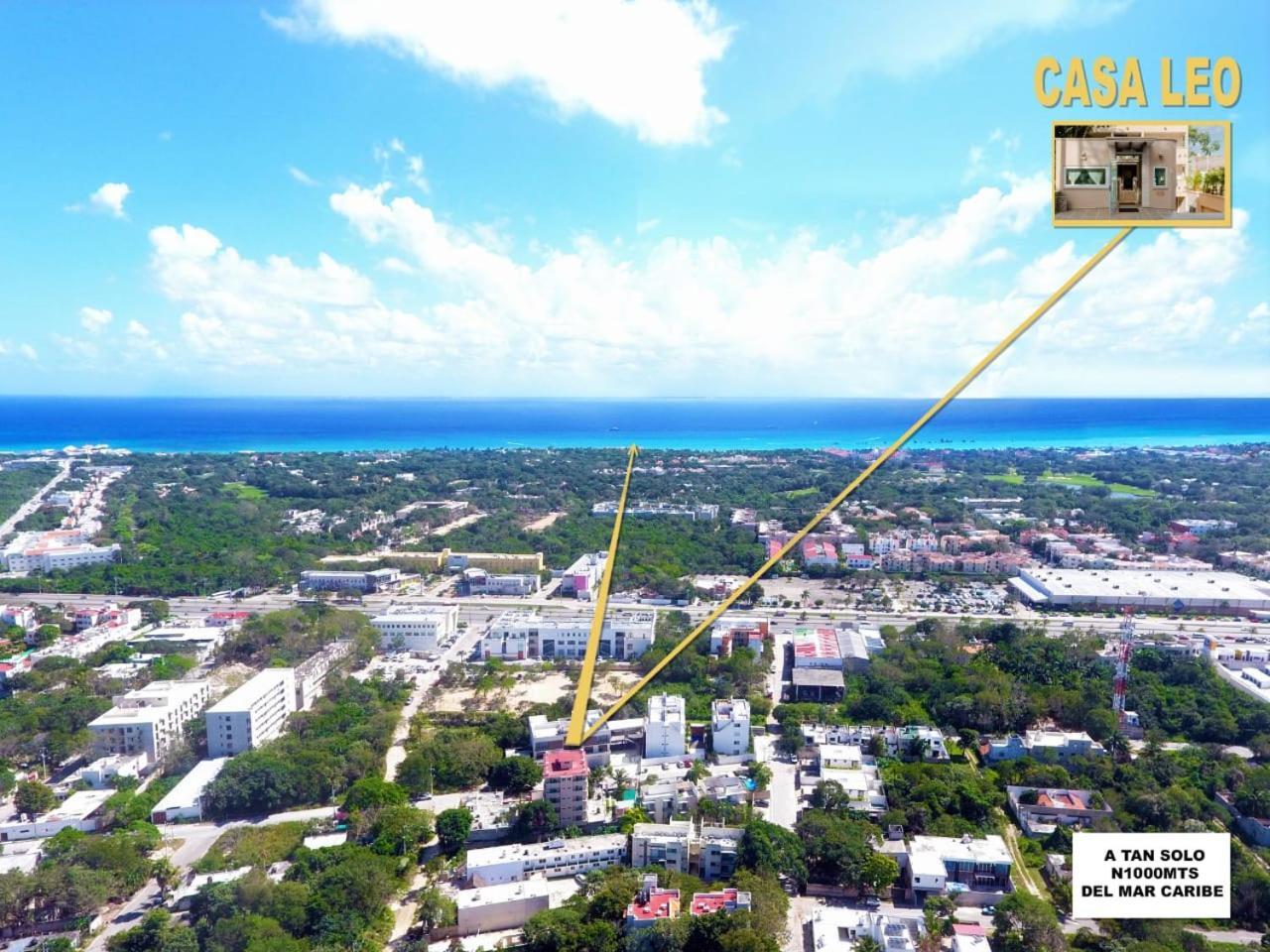 Casa Leo Aparthotel Playa del Carmen Bagian luar foto